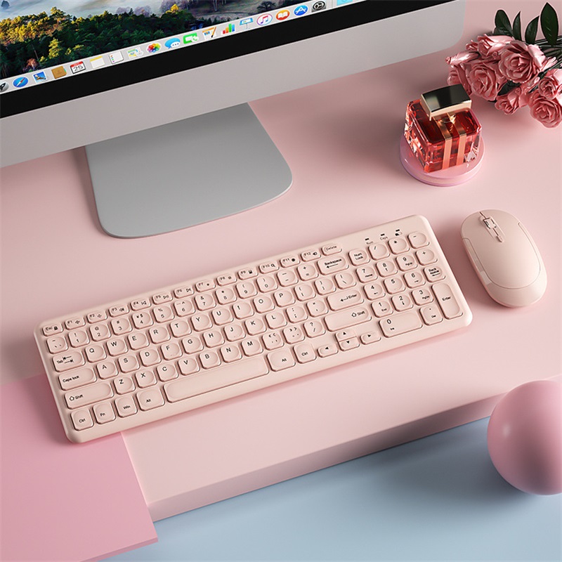Modna bezprzewodowa klawiatura – Pc Gaming Pink recenzja i cena