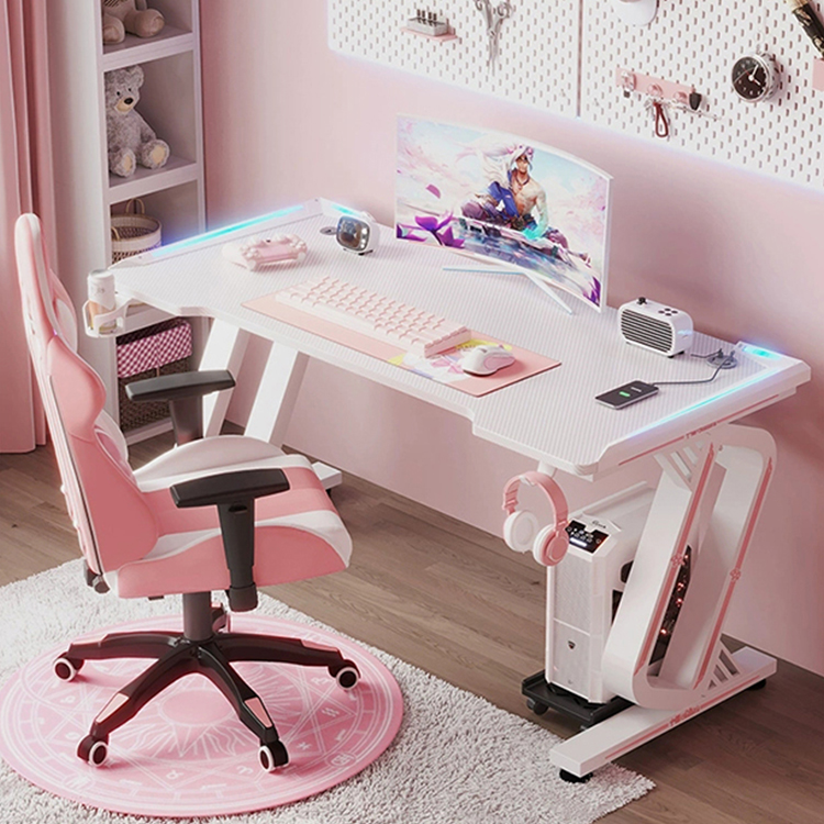 Popularny różowy stół komputer – Pc Gaming Pink recenzja i cena