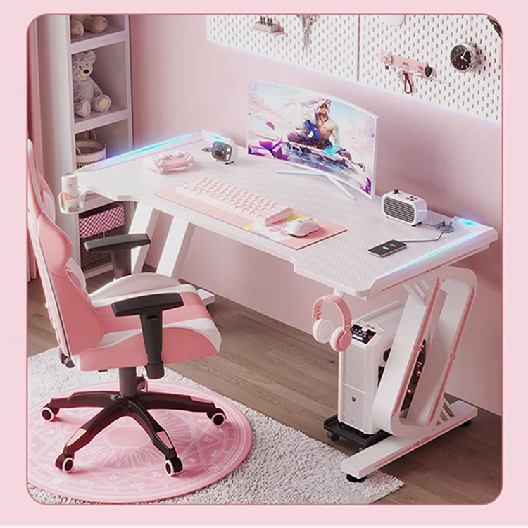Popularny różowy stół komputer – Pc Gaming Pink recenzja i cena