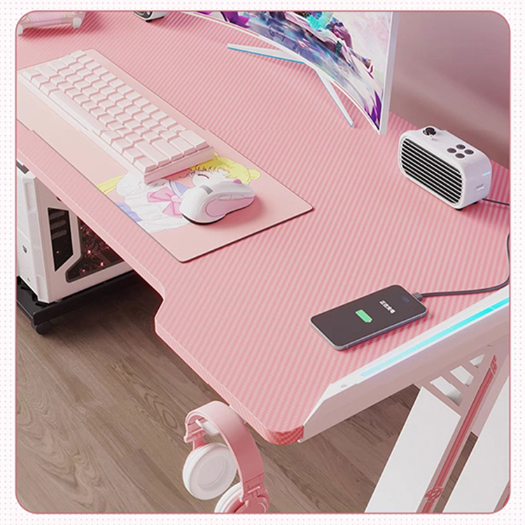 Popularny różowy stół komputer – Pc Gaming Pink recenzja i cena